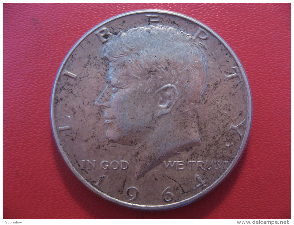 Etats-Unis - USA - Half Dollar 1964 Kennedy 3448 - 1964-…: Kennedy