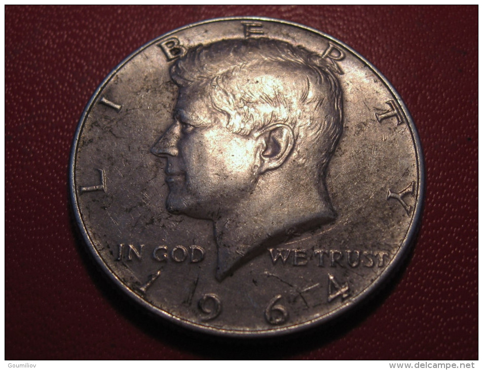 Etats-Unis - USA - Half Dollar 1964 Kennedy 3448 - 1964-…: Kennedy