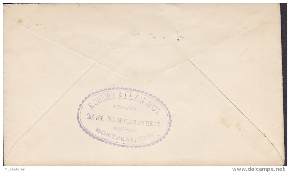 Canada ROBERT ALLAN & Co. Fish Herring Fish Oils MONTREAL 1904 Cover Lettre ARICHAT (N.S.) 2c. Edward VII. Stamp - Lettres & Documents