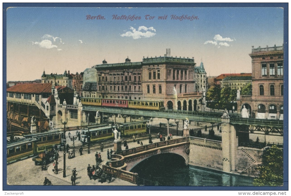 Berlin Bahnhof Hallesches Tor Hochbahn, Ungebraucht (AK798) - Kreuzberg