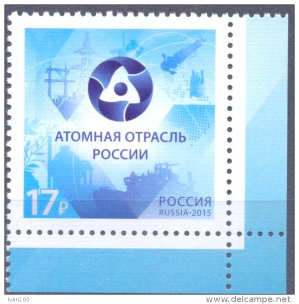 2015. Russia, The Atom Branch In Russia, 1v, Mint/** - Nuevos