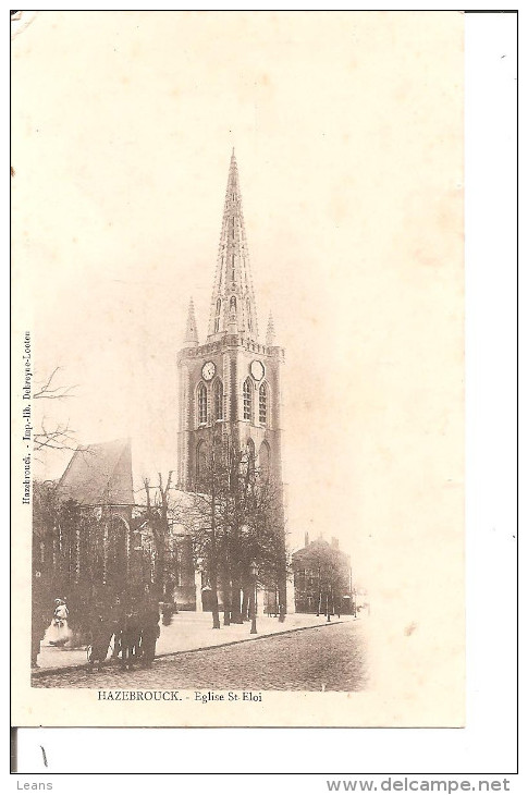 HAZEBROUCK    Eglise St Eloi ,flou Artistique     Debreyne Looten - Hazebrouck