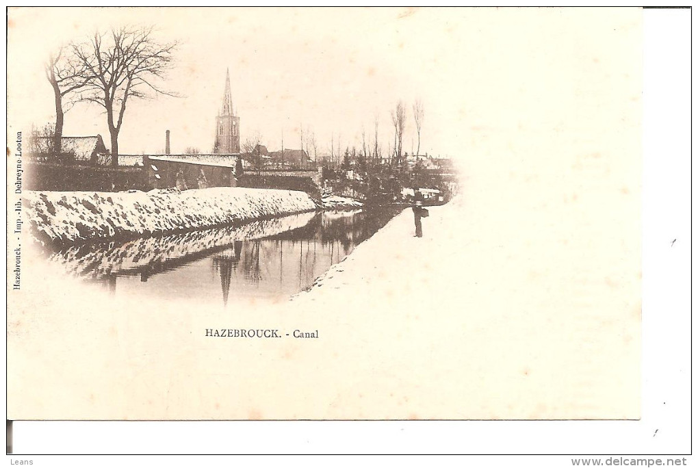 HAZEBROUCK    Canal,flou Artistique     Debreyne Looten - Hazebrouck