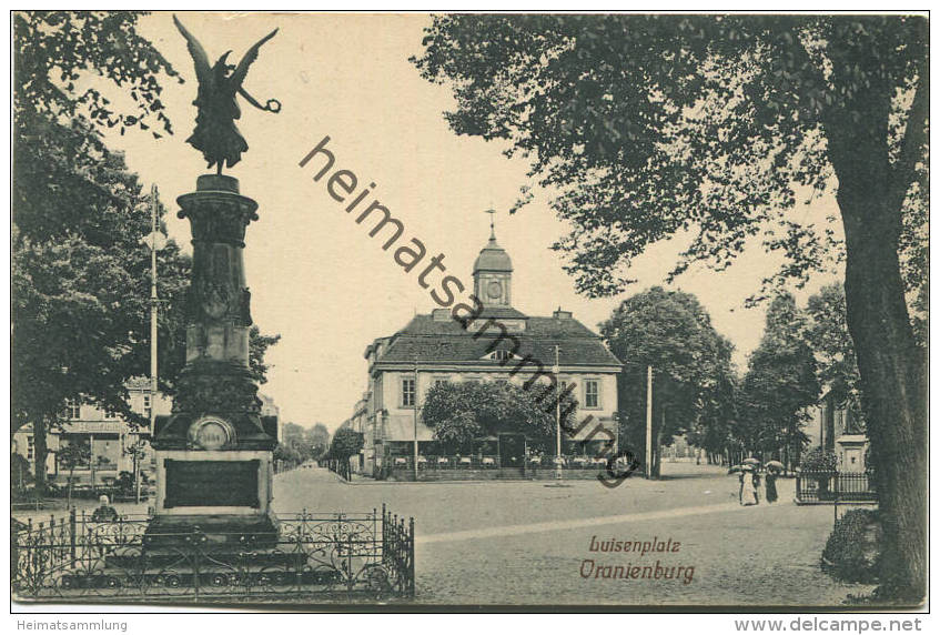 Oranienburg - Luisenplatz - Verlag Paul Schnabel Berlin-Treptow Gel. 1915 - Oranienburg