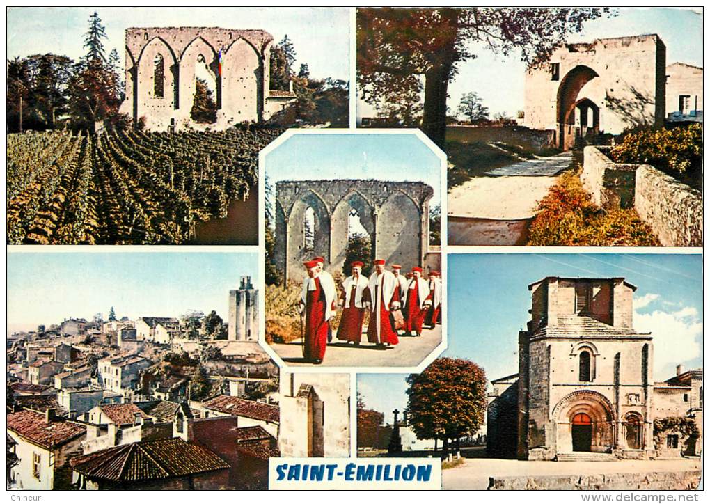 SAINT EMILION CARTE MULTIVUES - Saint-Emilion