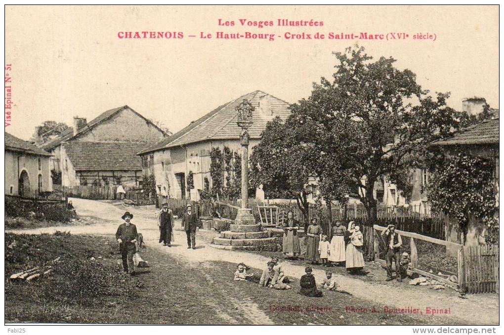 Chatenois Le Haut Bourg Croix De Saint Marc - Chatenois