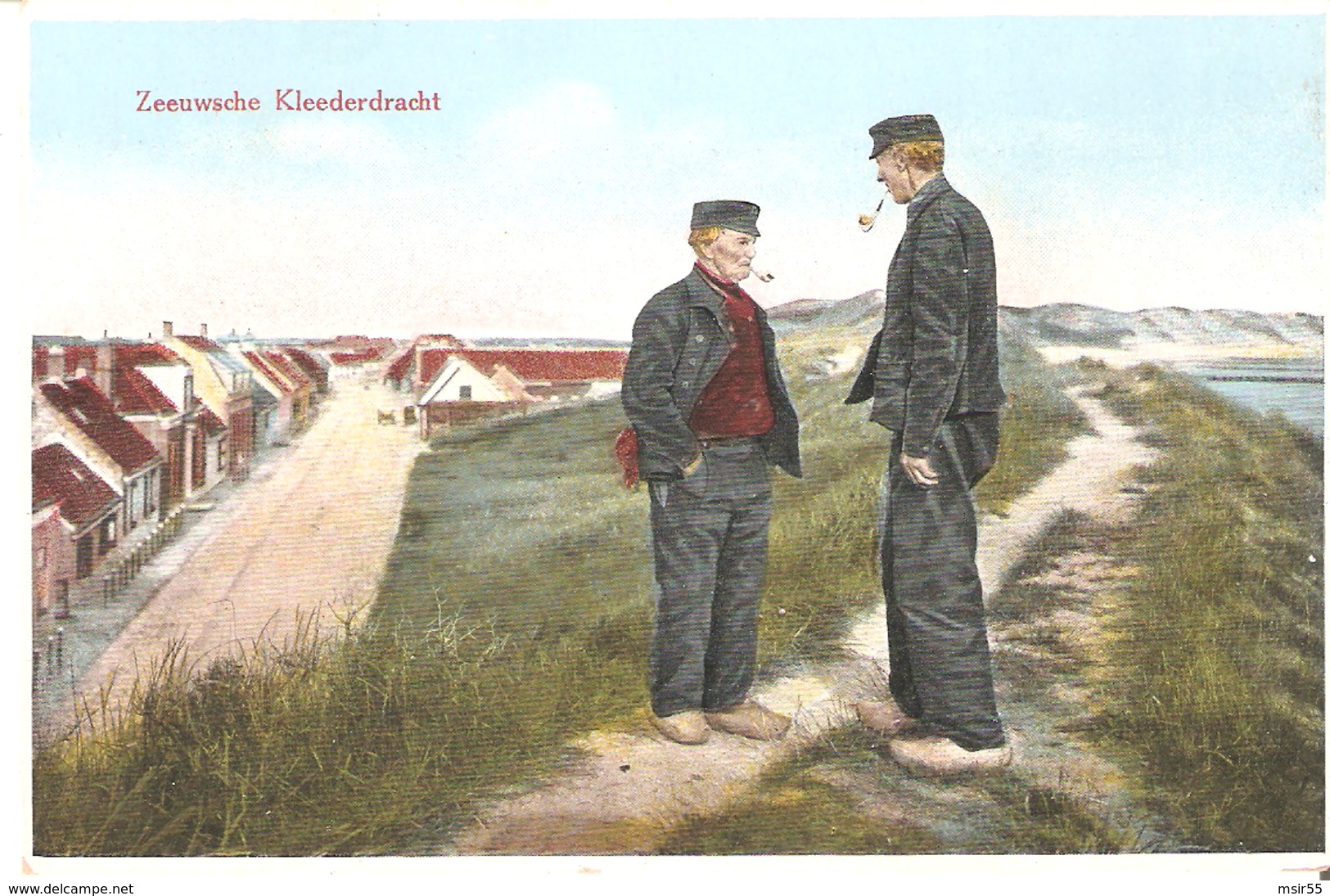 CPSM -  NEDERLANDS  - ZEELAND´S FOLK COSTUMES  /  Zeeuwsche Kleerderdracht . - Kostums