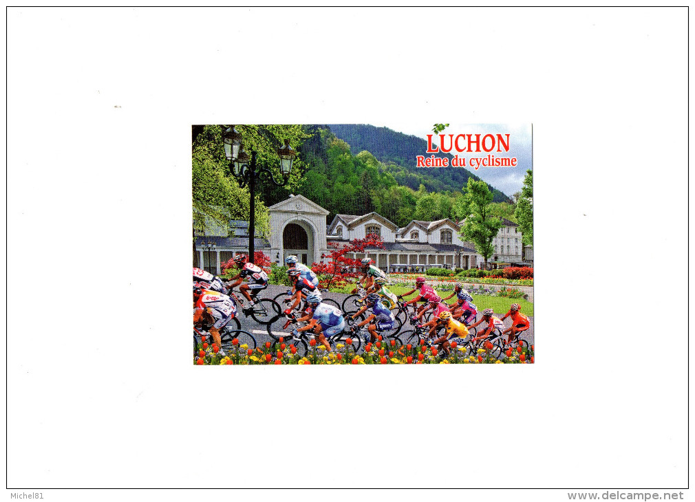 Carte Postale Neuve "Luchon, Reine Du Cyclisme" Vélo -Tour De France - Cyclisme