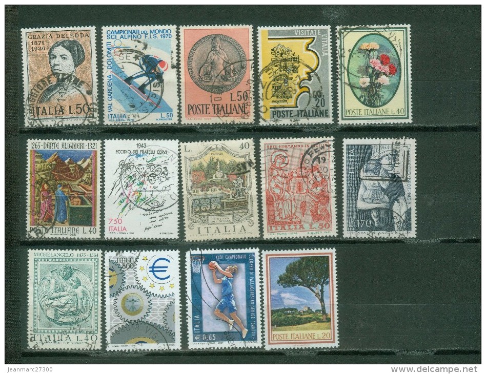 Italie Liquidation Lot 10 - 1946-60: Gebraucht