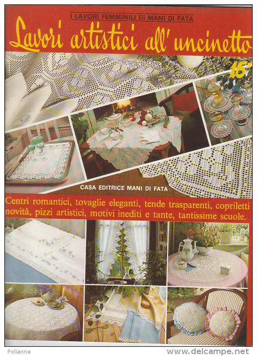 RA#53#14 Rivista Femminile LAVORI ARTISTICI ALL'UNCINETTO 16° Ed.Mani Di Fata 1983/RICAMI - Maison, Jardin, Cuisine