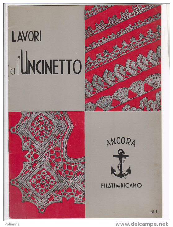 RA#53#18 Rivista Femminile LAVORI ALL'UNCINETTO Ancora Filati Di Ricamo Vol.1 - Maison, Jardin, Cuisine