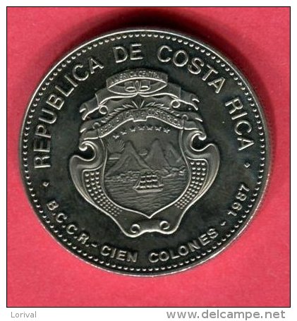100 COLONES OSCAR ARIAS  ( KM142.1) TTB+ 22 - Costa Rica