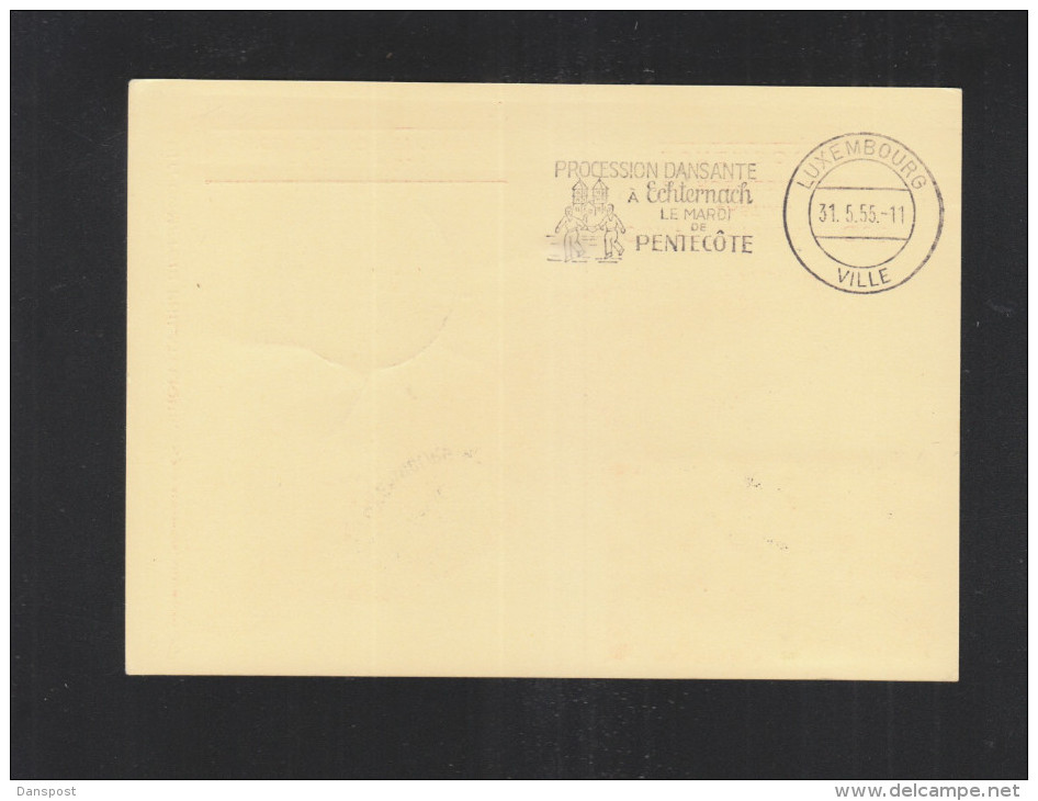 Luxemburg Erstflug Luxemburg-Reykjavik 1955 - Briefe U. Dokumente
