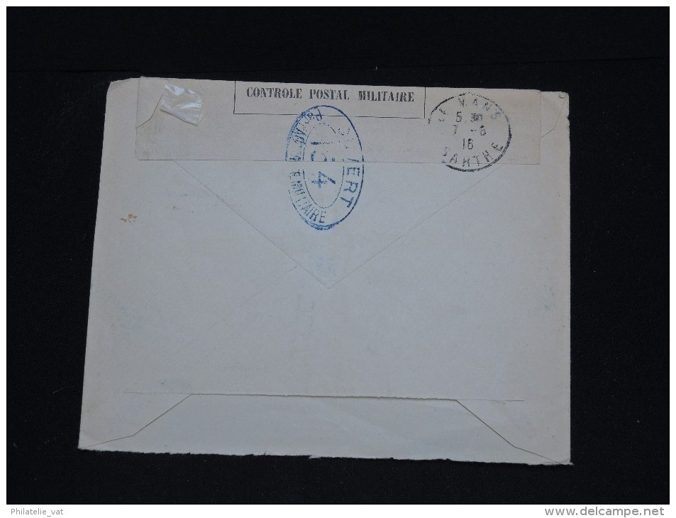 FRANCE - Enveloppe De La Croix Rouge De Suisse Pour La France En 1916 Avec Controle Militaire - A Voir - Lot P11583 - Rode Kruis