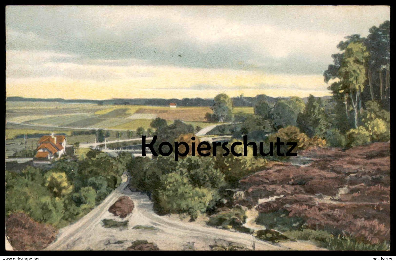 ALTE POSTKARTE AUS DER NORDWESTDEUTSCHEN TIEFEBENE IN DEN DAMMER BERGEN BERGE Bei Damme Steinfeld Lohne Vechta Holdorf - Damme