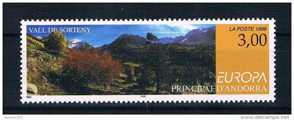 Andorra (französisch) 1999 Europa/Cept Mi.Nr. 535 ** - 1999