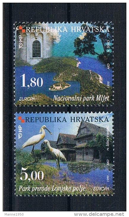 Kroatien 1999 Europa/Cept Mi.Nr. 498/99 Kpl. Satz ** - 1999