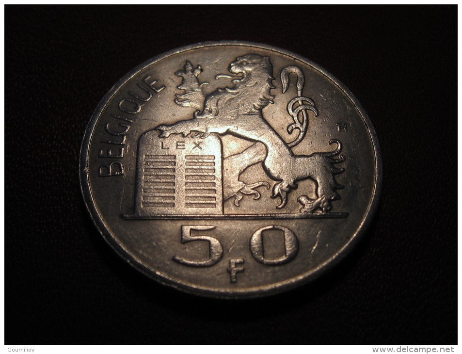 Belgique - 50 Francs 1948 - Variété Belgique 4180 - 50 Franc