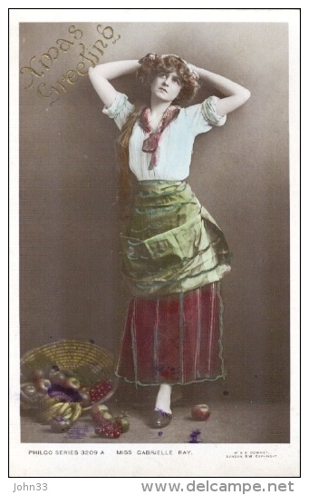 Gabrielle Ray   -  Edwardian Actress  -  3209 A - Theater