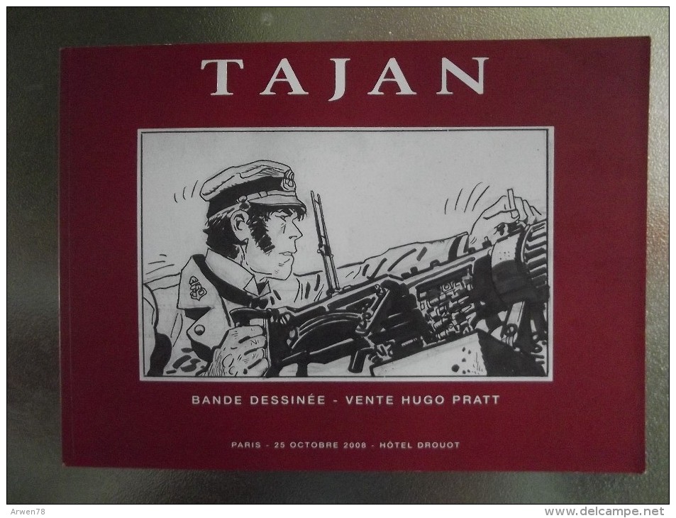 Catalogue De Vente Aux Encheres Bande Dessinee Vente Hugo Pratt Tajan Annee 2008 - Catálogos