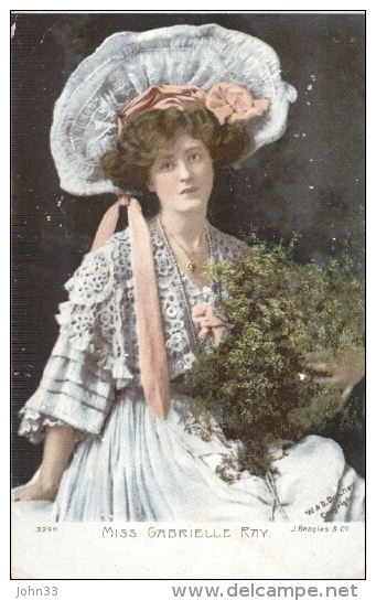 Gabrielle Ray   -  Edwardian Actress  -  329H - Teatro