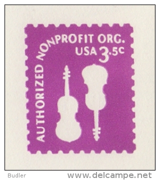 U.S.A. :Not Travelled Postal Stationery: MUSIC,MUSIQUE,VIOOL,VIOLON,VIOLIN, - 1981-00