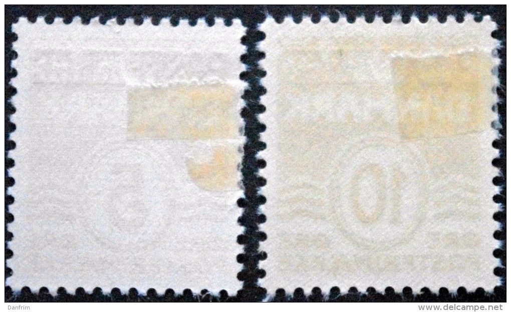 Denmark 1942,53  Parcel Post (POSTFÆRGE).   Minr.25I,35  MH  (** )  ( Lot  C 198 ) - Pacchi Postali