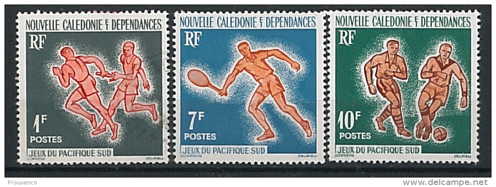 1963  NOUVELLE CALEDONIE   JEUX DU PACIFIQUE  YT 308 ( Ob)  A 310  Neufs SG - Neufs