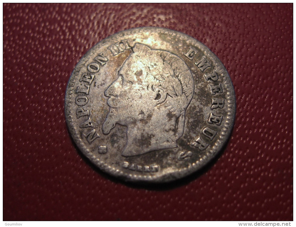 20 Centimes 1866 BB Strasbourg Napoléon III 4430 - 20 Centimes