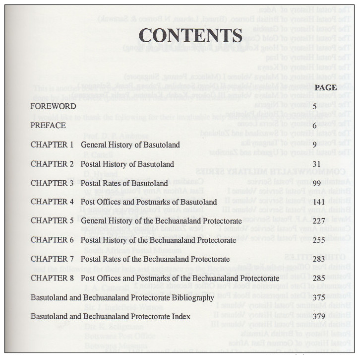 Proud, Edward B. - The Postal History Of Basutoland & Bechuanaland Protectorate - 1996 - Altri & Non Classificati