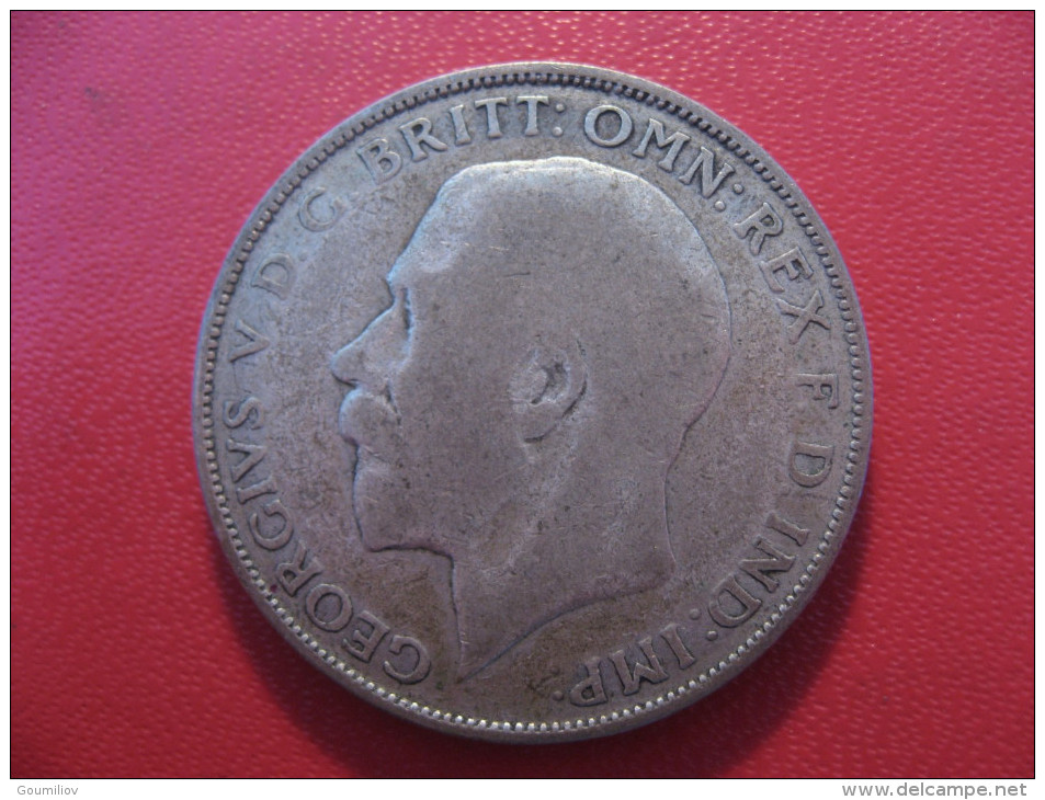 Grande-Bretagne - UK - Florin 1923 George V 4480 - J. 1 Florin / 2 Schillings