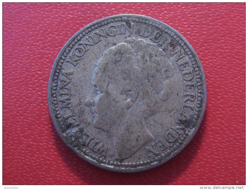 Pays-Bas - 25 Cents 1928 Wilhelmina 4472 - 25 Centavos
