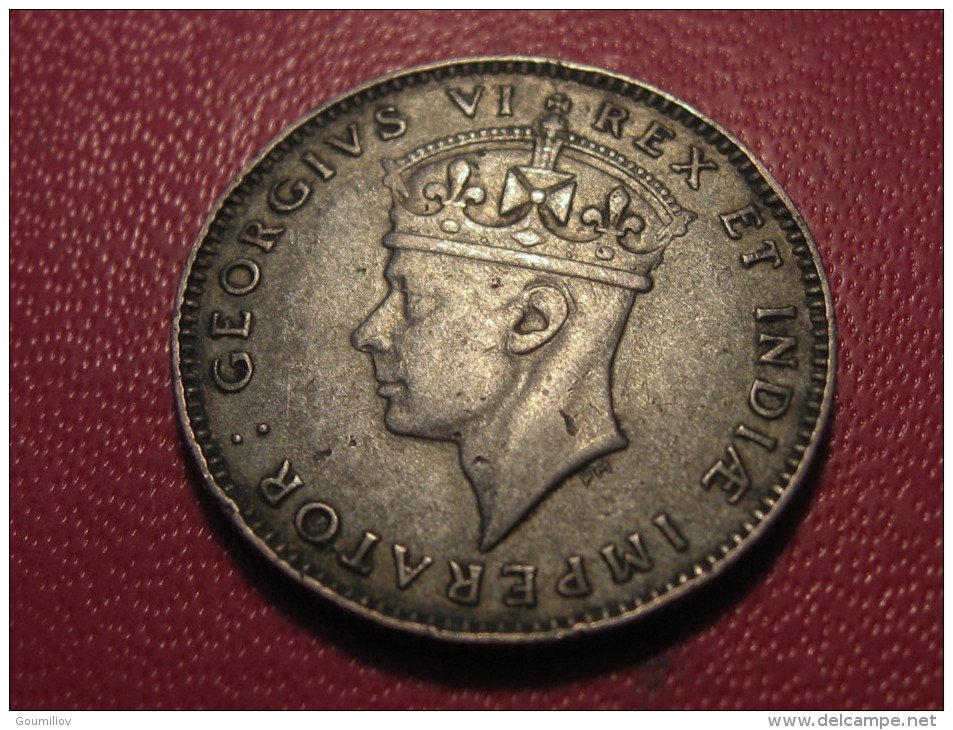 British East Africa - 50 Cents 1942 George VI 4560 - Colonies