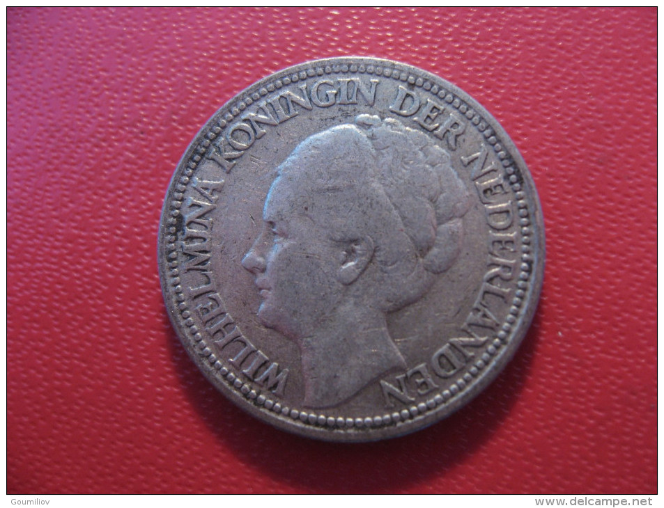 Pays-Bas - 25 Cents 1928 Wilhelmina 4665 - 25 Centavos