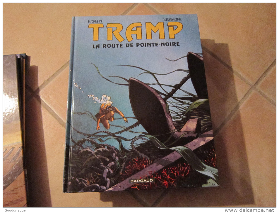 TRAMP T5 LA ROUTE DE POINTE NOIRE   KRAHEN  JUSSEAUME    DARGAUD - Tramp