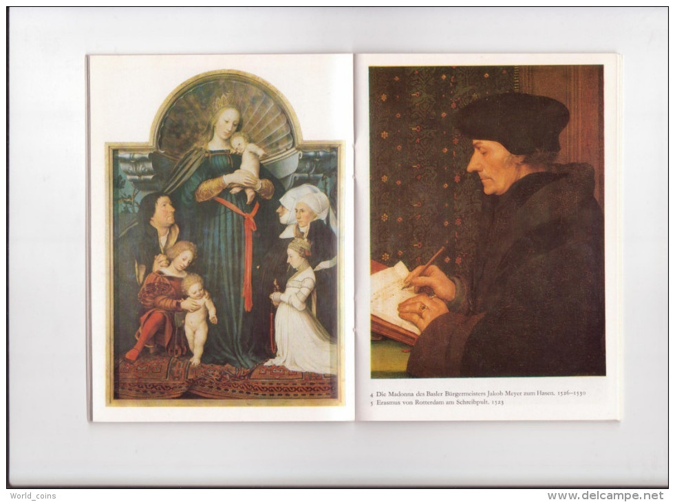 Hans Holbein The Younger (1497–1543). German And Swiss Artist And Printmaker. Paperback Book. Maler Und Werk - Peinture & Sculpture