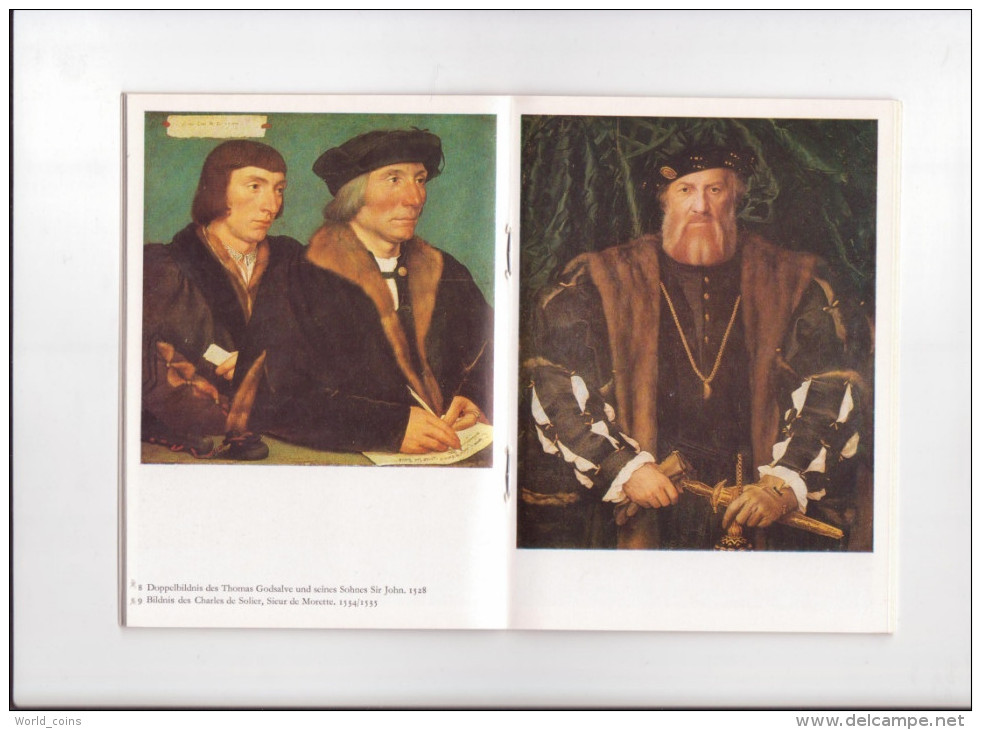 Hans Holbein The Younger (1497–1543). German And Swiss Artist And Printmaker. Paperback Book. Maler Und Werk - Pintura & Escultura