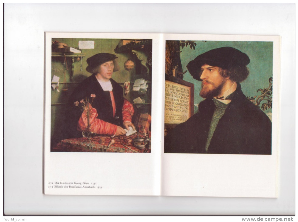 Hans Holbein The Younger (1497–1543). German And Swiss Artist And Printmaker. Paperback Book. Maler Und Werk - Pintura & Escultura