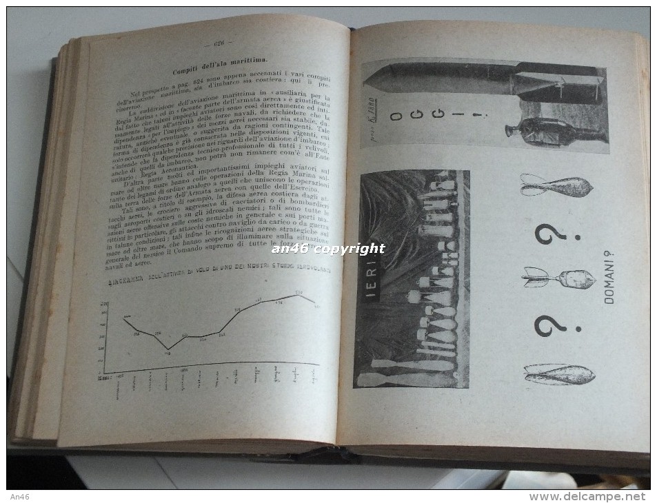 LIBRO ANTICO 1927-"ALMANACCO delle FORZE ARMATE-Anno V-ROMA-TIPOGRAFIA DEL SENATO-VEDI DESCRIZIONE SOTTO SCRITTA-