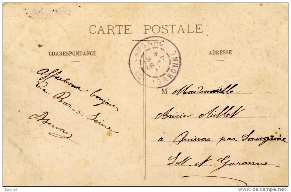 Bar Sur Seine (Aube, Champagne) 3187 Hab - Gare -Poste ??  - Collection Vve Bourgogne - Bar-sur-Seine