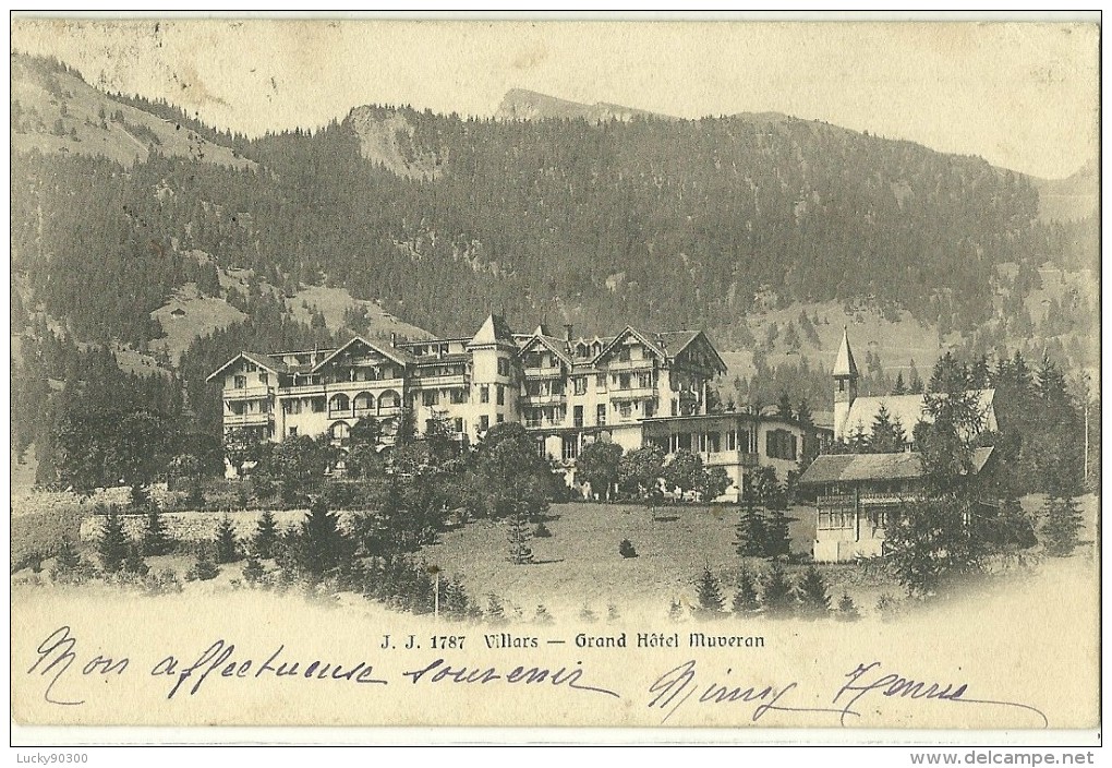 VILLARS - GRAND HOTEL MUVERAN - Villars-les-Moines