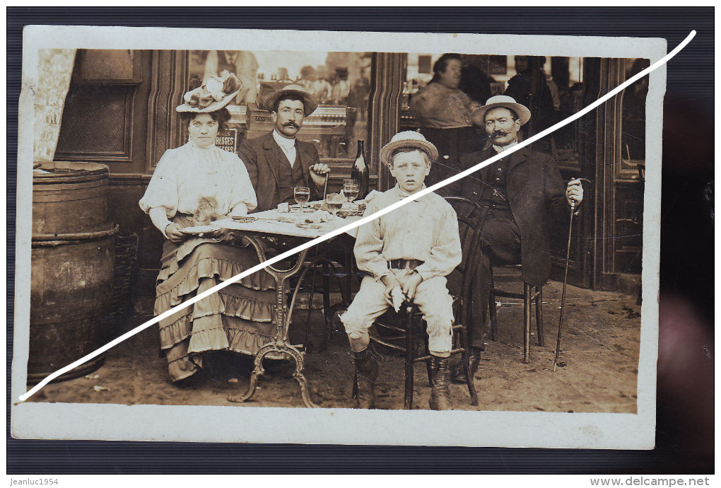 BAR LE DUC LE CAFE 1909 CARTE PHOTO - Bar Le Duc