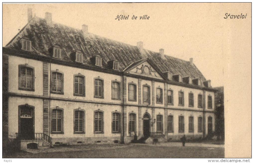 BELGIQUE - LIEGE - STAVELOT - Hôtel De Ville. - Stavelot