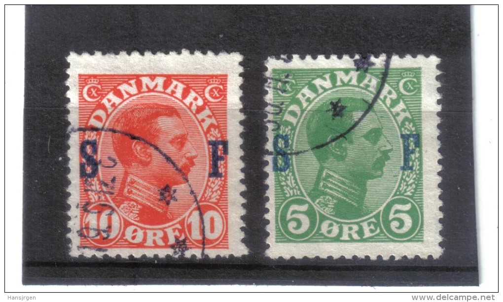 KPÖ903  DÄNEMARK  1917  MILITÄRPOSTMARKEN Michl 1/2 Gestempelt - Used Stamps