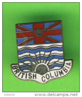 PIN'S - BRITISH COLUMBIA, CANADA - BLASON - - Other & Unclassified