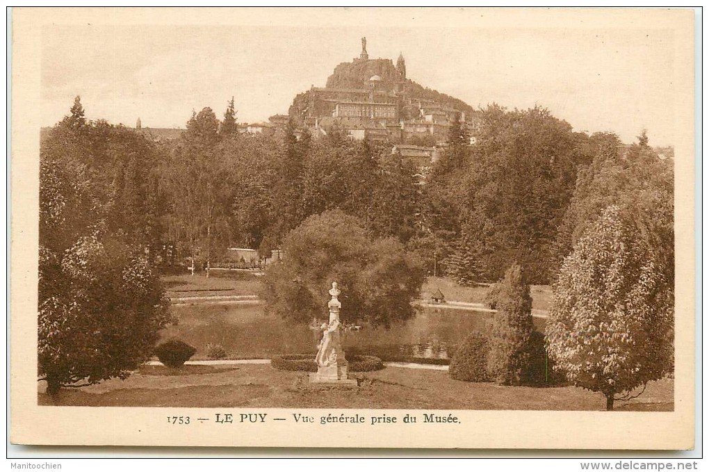 DEP 43 LE PUY EN VELAY VUE GENERALE - Le Puy En Velay