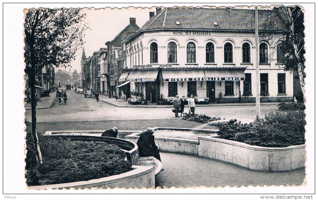 B-5606   LOKEREN : Statiestraat - Hotel Des Brasseurs - Lokeren