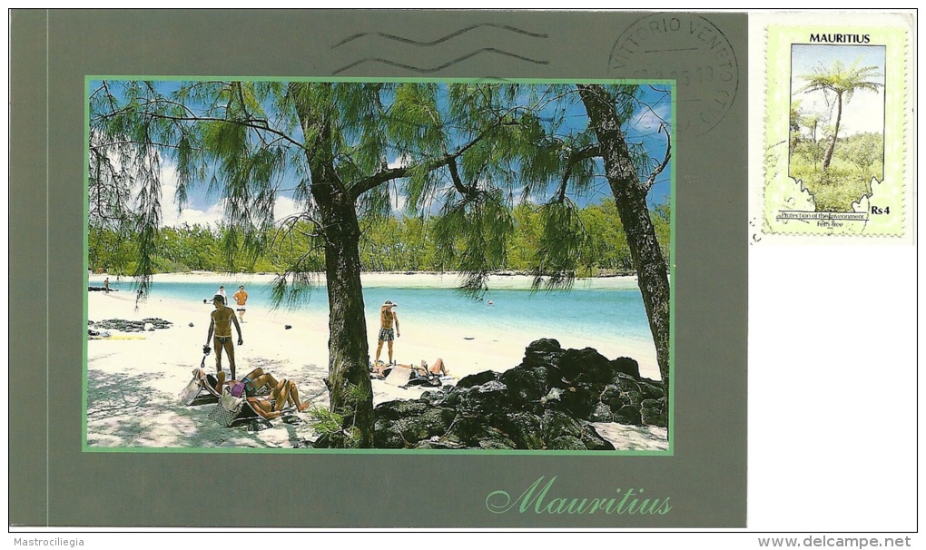 MAURITIUS  MAURICE  Ile Aux Cerf  Nice Stamp - Mauricio