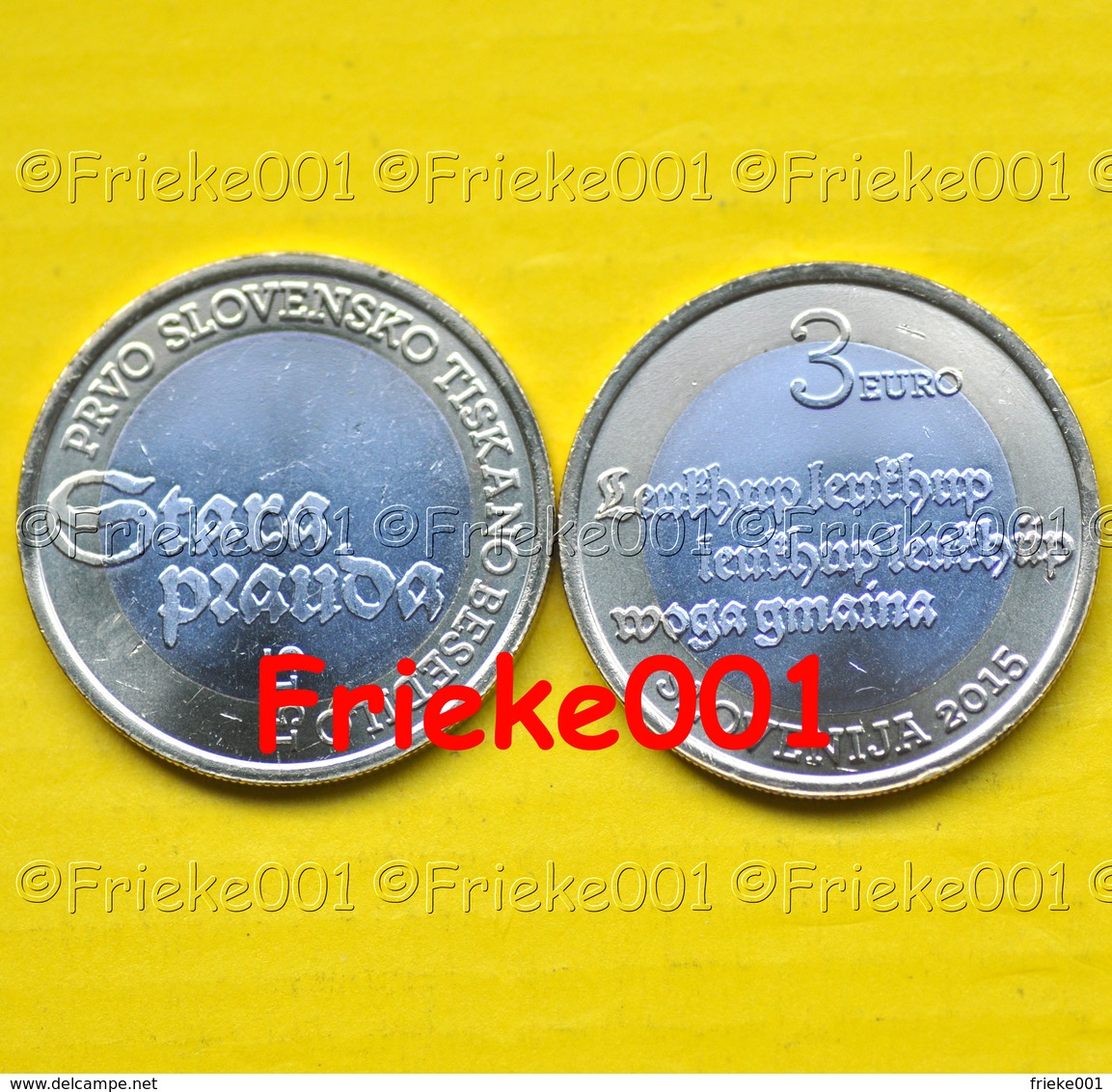 Slovenië - 3 Euro 2015 Unc. - Slovénie