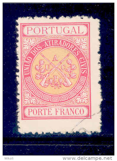 ! ! Portugal - 1901 Riffles Association - Af. UACP 03 - Used - Used Stamps